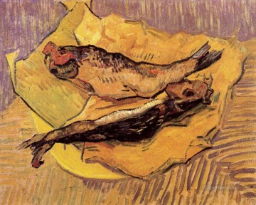 Hinchazones sobre un trozo de papel amarillo Vincent van Gogh Pinturas al óleo
